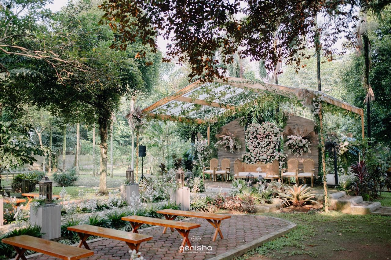 Wedding Rustic Garden Tema Alam Pamulang